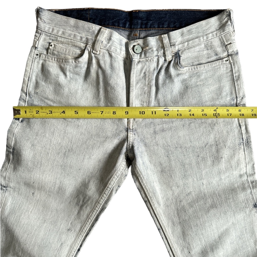 RARE Maison Margiela for H&M White Paint Jeans US29 - Picture 12 of 14